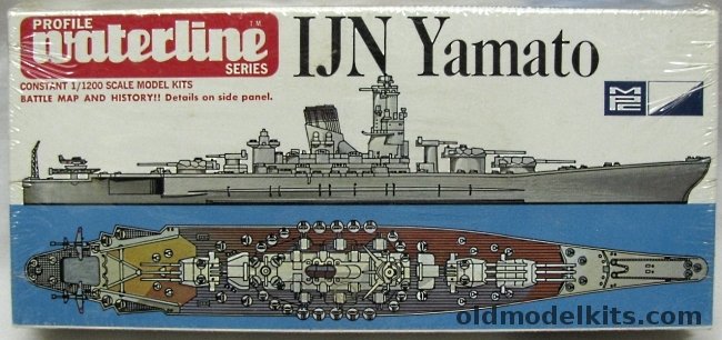 MPC 1/1200 IJN Yamato Battleship - Waterline Series, 2-4006-110 plastic model kit